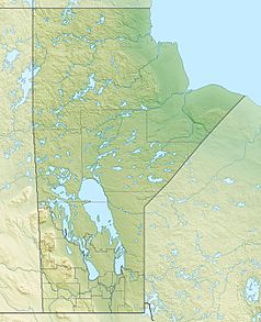Alberts Lake (Manitoba) is located in Manitoba