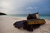 Culebra Puerto-Rico Flamenco-Beach Tank 2009-09-06 Lo-Res