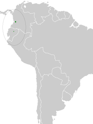 Cypseloides lemosi map.svg