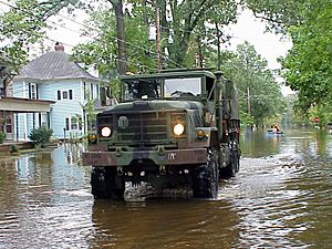 FEMA - 495 - Photograph by Sgt. 1st Class Eric Wedeking taken on 09-16-1999 in North Carolina