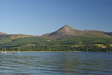 Goatfell from Brodick Harbour.jpg