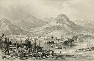 Hong-kong, from Kow-loon