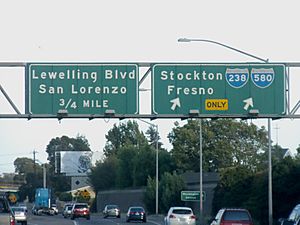 Interstate 238 Sign