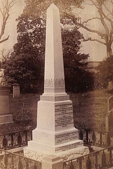 Lady Flora Hastings Gravestone in Loudoun Kirk, Ayrshire