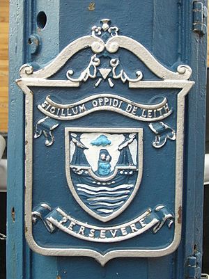 Leith Harbour lamppost detail, The Shore - geograph.org.uk - 1537168