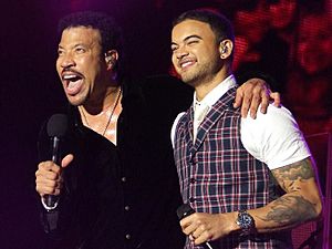 Lionel Richie and Guy Sebastian