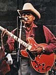 Otis Rush at Notodden bluesfestival