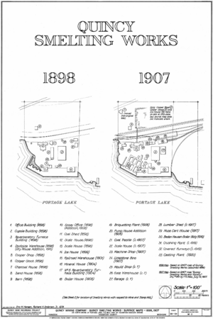 Quincy smelting works 1898 1907 map