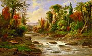 RobertDuncanson-On St Annes East Canada 1863