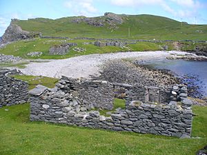 Ruins at Fethaland (geograph 2075065).jpg