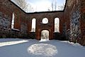 Ruins of St. Maria Church in Vaasa