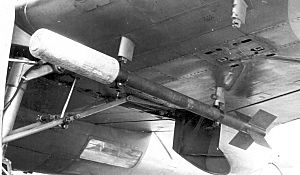 Saab b17 RP-3 rocket (cropped)