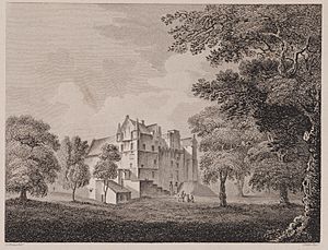 Scotia Depicta - Tarnaway Castle -Plate-