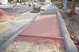 Sidewalk construction