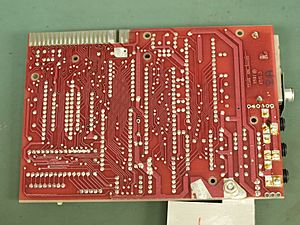 Sinclair ZX81 PCB Revision 3 Bottom Side