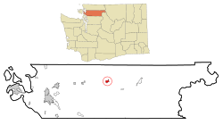 Location of Concrete, Washington