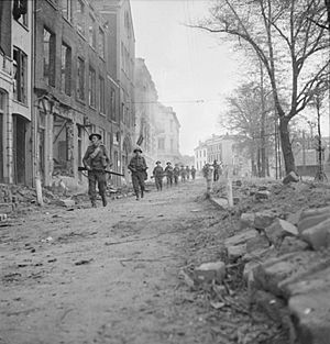 Troops in Arnhem 1945