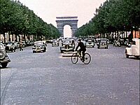 Avenue des Champs-Élysées in 1939
