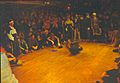 Break-dancing competition, Riga, Latvia (1986)