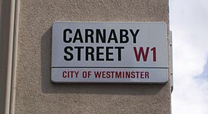 Carnaby Street sign