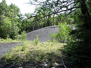 Coal Pile at Lille, Alberta