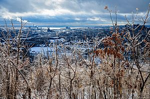 East rock winter