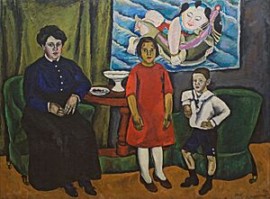 Family Portrait by Pyotr Konchalovsky (1911)