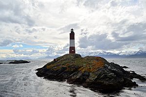 Faro Les Éclaireurs en Canal de Beagle