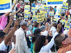 Fresno - Prop 8 Rally