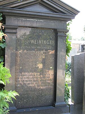 Grab von Otto Weininger