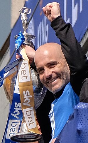 Maresca Championship trophy Leicester (cropped).jpg