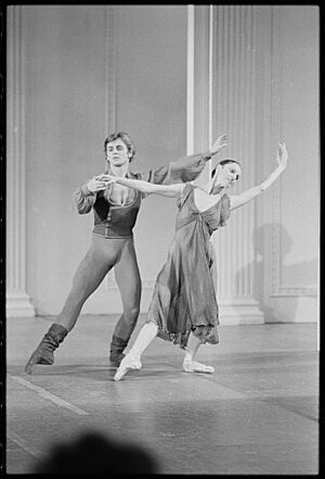 Mikhail Baryshnikov and Patricia McBride