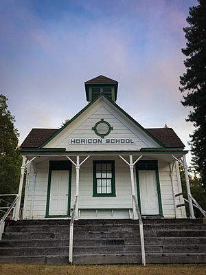 Old Horicon Schoolhouse along Annapolis Road