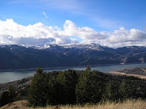 Palisades Reservoir northeast end