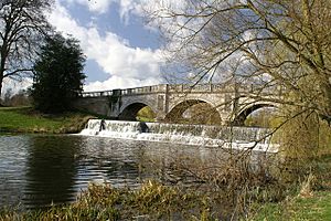 Palladian bridge at Brocket Hall - geograph.org.uk - 389511