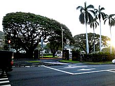 Punahou School Front Gate