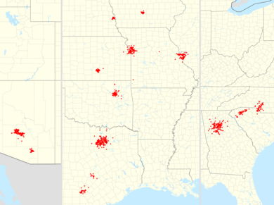 QuikTrip Footprint 2020 October