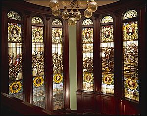 Rhodes Hall Windows