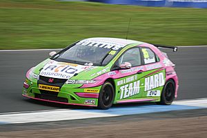 Robb Holland BTCC Knockhill