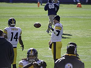 Roethlisberger warm-up 2008