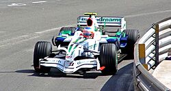 Rubens Barrichello 2008 Monaco