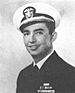 black and white headshot of Rufus Herring in his military uniform