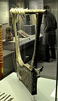 Silver lyre, PG 1237, Royal Cemetery of Ur