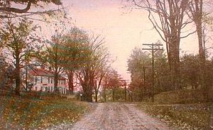 Street Scene, South Hampton, NH