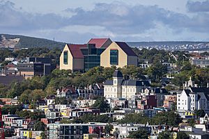 The Rooms (Southeast face), St. John's, Newfoundland, Canada