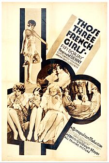 Those Three French Girls poster