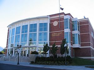 Klamath County Courthouse in Klamath Falls