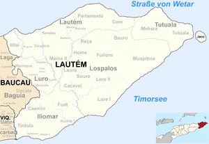 2015 Lautém beschriftet