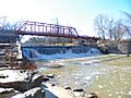 Apple Creek foot bridge 2