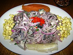 Ceviche de caballa